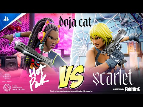 Fortnite - Doja Cat Hot Pink VS Scarlet | PS5 & PS4 Games