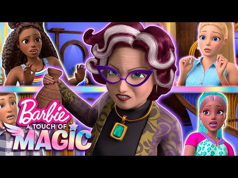 ¡Barbie descubre el malvado plan de Dru! | Barbie: Un toque de magia Temporada 2