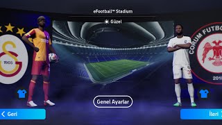 GALATASARAY VS ÇORUMSPOR - EFOOTBALL 2026 