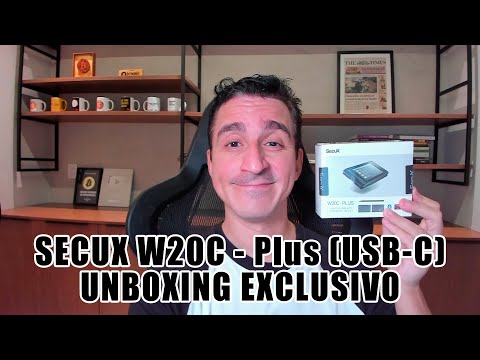 UNBOXING EXCLUSIVO SECUX W20C - Plus (USB-C)