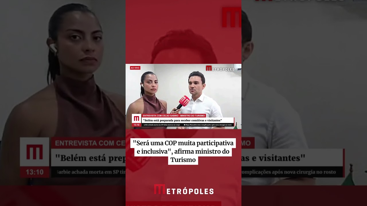 Será uma COP muita participativa e inclusiva afirma ministro do Turismo TV Online Será uma COP muita participativa e inclusiva afirma ministro do Turismo