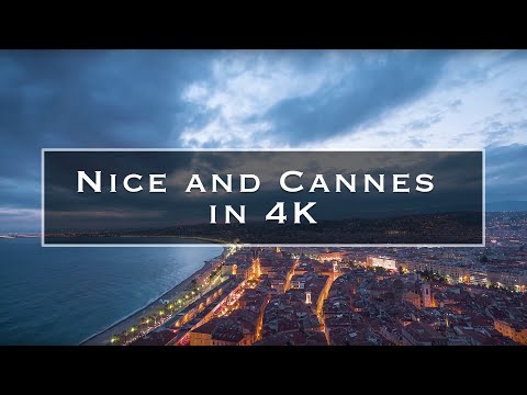 Nice and Cannes in 4K