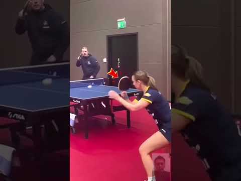 chop bola kosong / tanpa gesekan, di olahraga pingpong