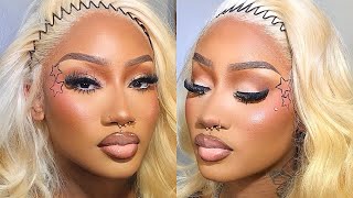 Soft glam editorial glam X STARS ⭐️🔥