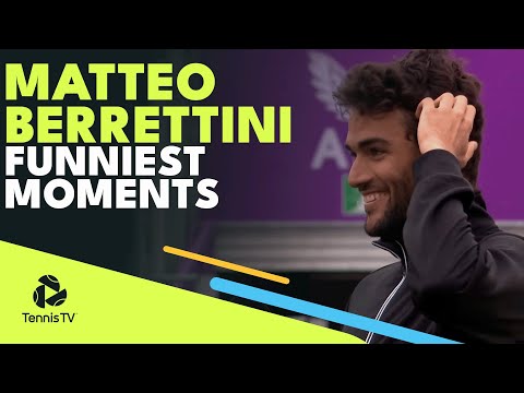 Matteo Berrettini: Funniest & Cutest Moments 😆