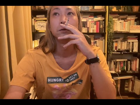 お酒を飲みながらだらりと配信　（あなたの休日の過ごし方を教えて）