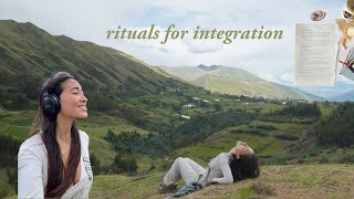 how to embody love even when you're alone | grounding in Peru