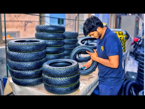 How Bike Tires Are Made | Amazing Process of Making Darson Tires |