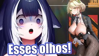 ESSES OLHOS! Pera, ela tem olhos?