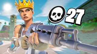 INSANE 27 Kill Solo Vs Squads | Fortnite Ranked