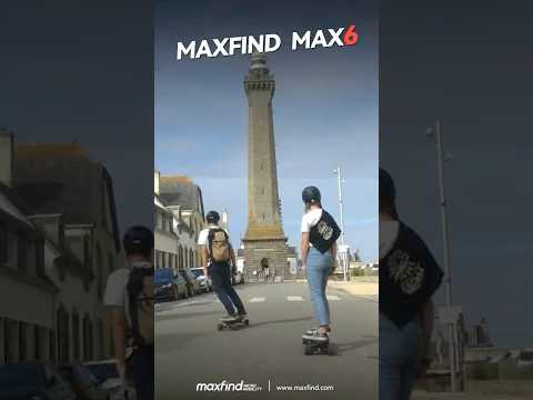 Maxfind max6,strong power,long battery life#maxfind #automobile #electricskateboard #skate #short