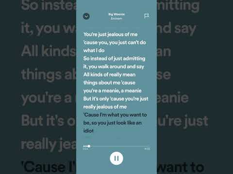 Big weenie _ Eminem