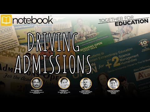 Notebook | Webinar | Together For Education | Ep 149 | Driving Admissions