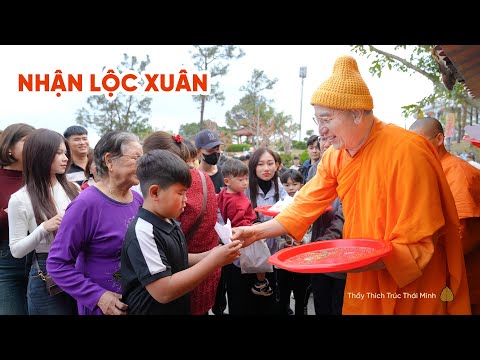 Nhận lộc đầu năm tại chùa Ba Vàng (Phần 2) | Thầy Thích Trúc Thái Minh