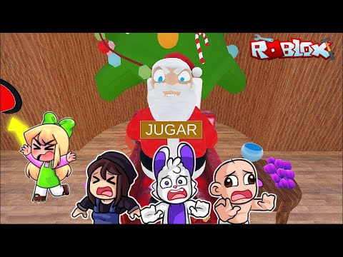 ¡ESCAPA DE LA FÁBRICA DE SANTA ELF MALVADA! 😱🎅🏼 (OBBY DE NAVIDAD)