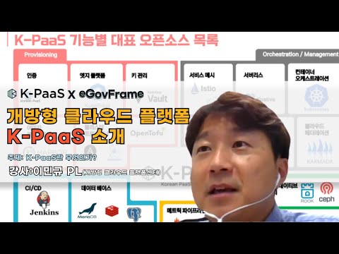 [2024년 eGovFrame X K-PaaS 콜라보세미나] 01. 오픈 클라우드 플랫폼 K-PaaS 소개