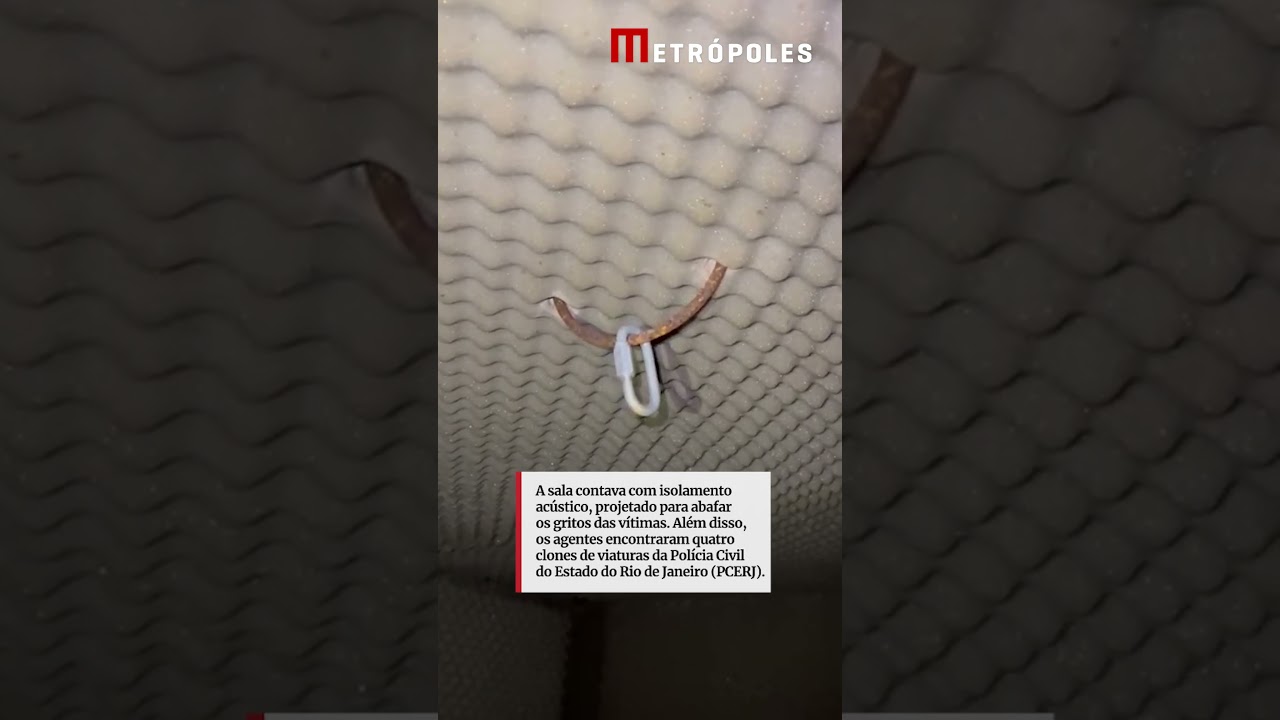 Jogos Mortais: “sala da tortura” é achada em reduto do CV