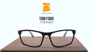 Tom Ford FT5295 002 Glasses Matte Black Shiny Black | SmartBuyGlasses India