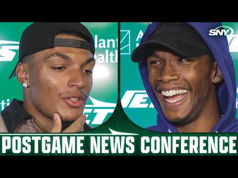 Garrett Wilson, Braelon Allen talk after Jets grind out win in Week 5