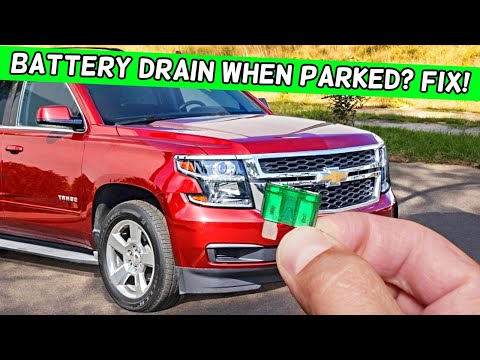 Battery Drain While Parked Chevrolet Tahoe Chevy Suburban 2014 2015 2016 2017 2018 2019