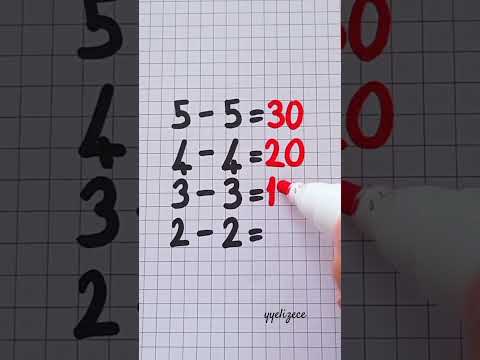 Solve if you're a genius ? #maths #iqtest #satisfying