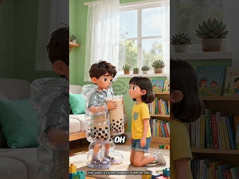 A Magical Jacket Filled with Milk! 😳✨#shorts