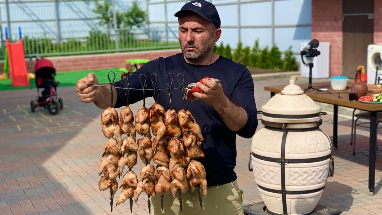 Цыплята запечённые в тандыре