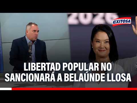 🔴🔵 Cateriano indicó que el excandidato Belaunde Llora ha tomado una licencia al partido