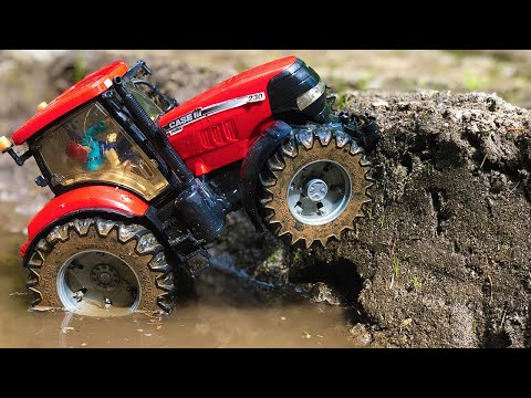 RC Tractor Extreme Farming! 🚜 Custom RC Case Tractor in Action