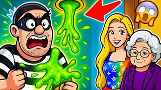 [🐾paper diy🐾] Thief Broke Into Rapunzel’s House... And The End of a Greedy Man! - Rapunzel Family