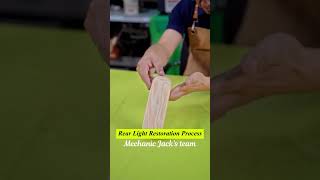 Rear Light Restoration Process
