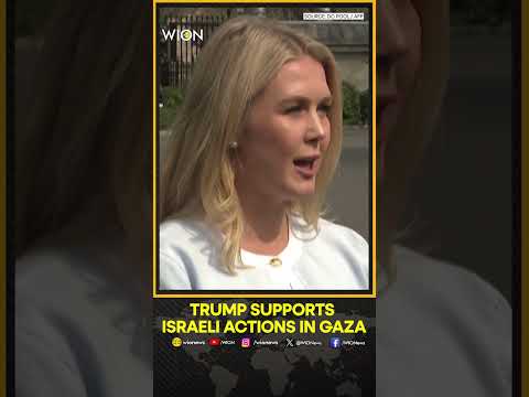 Trump Supports Israeli Actions In Gaza | WION Shorts
