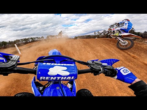 Hitting Big Jumps on my New YZ250F