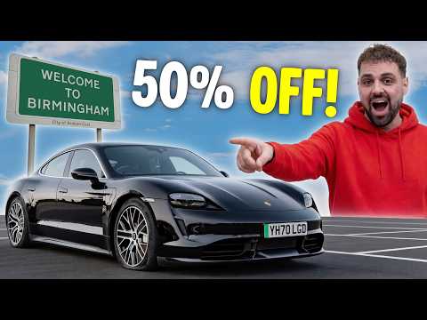 I BOUGHT A BROKEN Β£150K PORSCHE TAYCAN TURBO FROM BCA BIRMINGHAM!