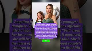 Angelina Jolie’s Daughter Drops Pitt Name #jolie #bradpitt #vivienne