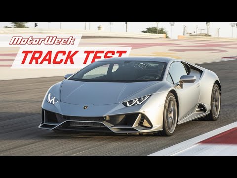 Flying Around the Track in the 2020 Lamborghini Huracan EVO | MotorWeek Track Test