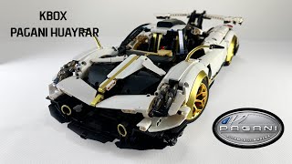 KBOX 10252 PAGANI Huayrar Technic Series [4K 60FPS] - Fast Brick Build