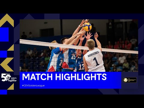 Match Highlights I Czechia vs. Finland I CEV Volleyball European Golden League 2023
