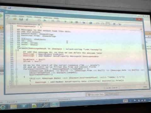 Advanced Network Scripting with PowerShell - Lee Holmes - PowerShell Summit 2013
