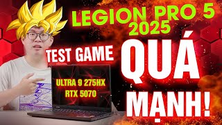 Test Game Lenovo Legion Pro 5 2025: RTX 5070 quá MẠNH! Nhưng liệu có đáng NÂNG CẤP?