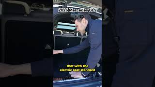 Trunk practicality of the 2026 Mercedes GLS 📦!