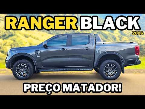 Ford Ranger Black 2026 - Será que Esta Picape Vai te Surpreender?