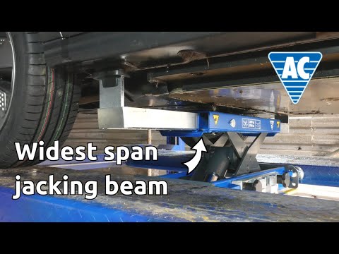 Review of the AC Hydraulic SD26L-W, the world's widest span jacking beams