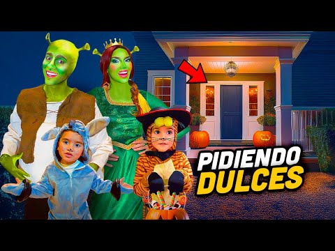 Pidiendo HALLOWEEN Disfrazados de SHREK