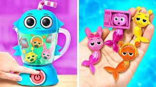 I Made Sprunki Waterpark For Mermaids 🌊 *Summer Miniature DIY Pool*
