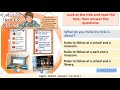 Museum and Classroom Rules