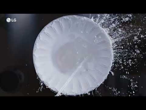 LG QuadWash Dishwasher: Sparkling clean