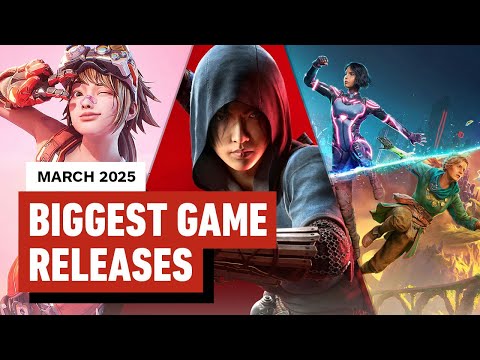 The Biggest Game Releases of March 2025