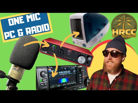 One Pro Mic For Ham Radio and Computer Setup - And My New Radios