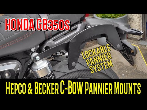 🚨 New 2025 HONDA GB350s is this the best Soft/Hard, lockable pannier system currently available?